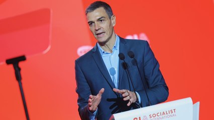 Sánchez interviene en la Internacional Socialista en Malta