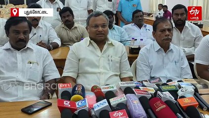 செங்கோட்டையன் கருத்துக்களை தவெகவினர் ஏற்பார்களா? - எம்.பி கார்த்தி சிதம்பரம் கேள்வி