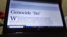 Dawn Editorial Analysis with Urdu Translation | Dawn News Paper Vocabulary | Genocide Lite Article.