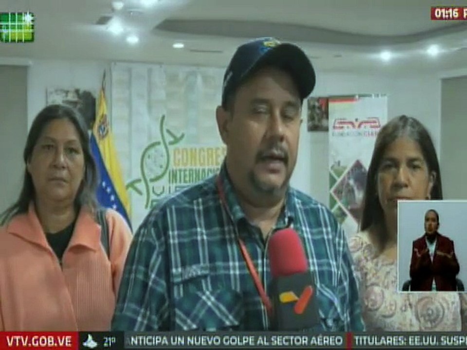 Celebrado Congreso Internacional de Agricultura Regenerativa y Prácticas Ancestrales en Caracas