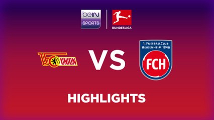 Highlights_1. FC Union Berlin vs. 1. FC Heidenheim 1846_Matchday 12_ACT