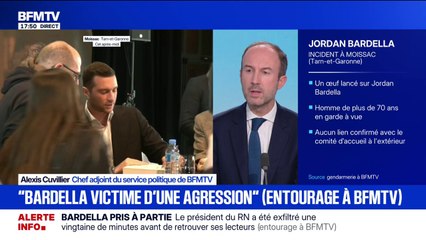 Jordan Bardella victime d'une "agression" durant une séance de dédicaces dans le Tarn-et-Garonne