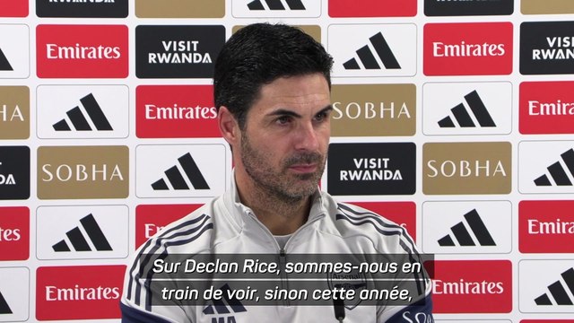 Rice Ballon d’Or ? Arteta : “Je l’espère, ça voudrait dire qu’on a beaucoup gagné !”