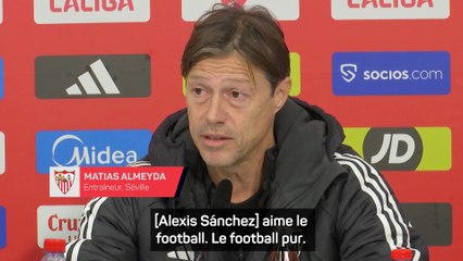 Almeyda : “Alexis Sánchez est bavard, mais dans le bon sens du terme !”