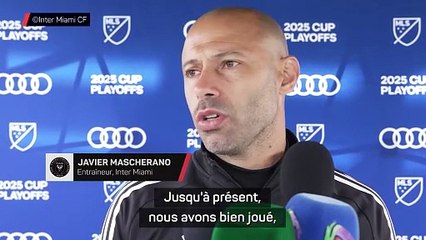 Mascherano ne veut pas s’enflammer avant la finale de conférence