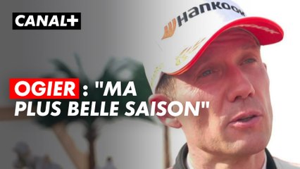 Très ému, Sébastien Ogier réagit à son neuvième titre de champion du monde de WRC