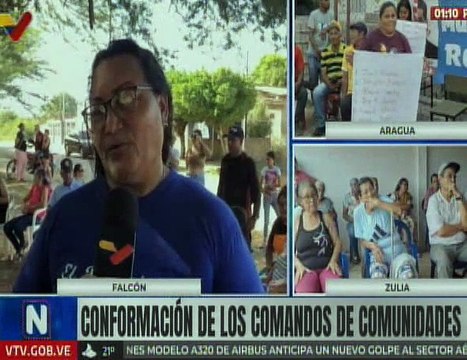 Continúa jornada de conformación de los Comandos de Comunidades en el estado Falcón