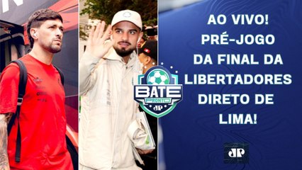 CHEGOU A HORA! PRÉ-JOGO DE FLAMENGO X PALMEIRAS DIRETO DE LIMA! FINAL DA LIBERTADORES! | BATE-PRONTO