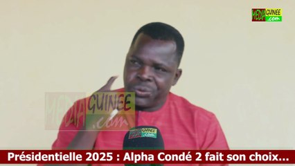 Présidentielle 2025 : Alpha Condé 2 fait son choix…