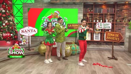 Deni Lugo y Emilio Garza en el Gran Show Navideño