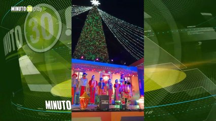 ¡Empezó la Navidad! Así fue el encendido de los alumbrados en Sabaneta