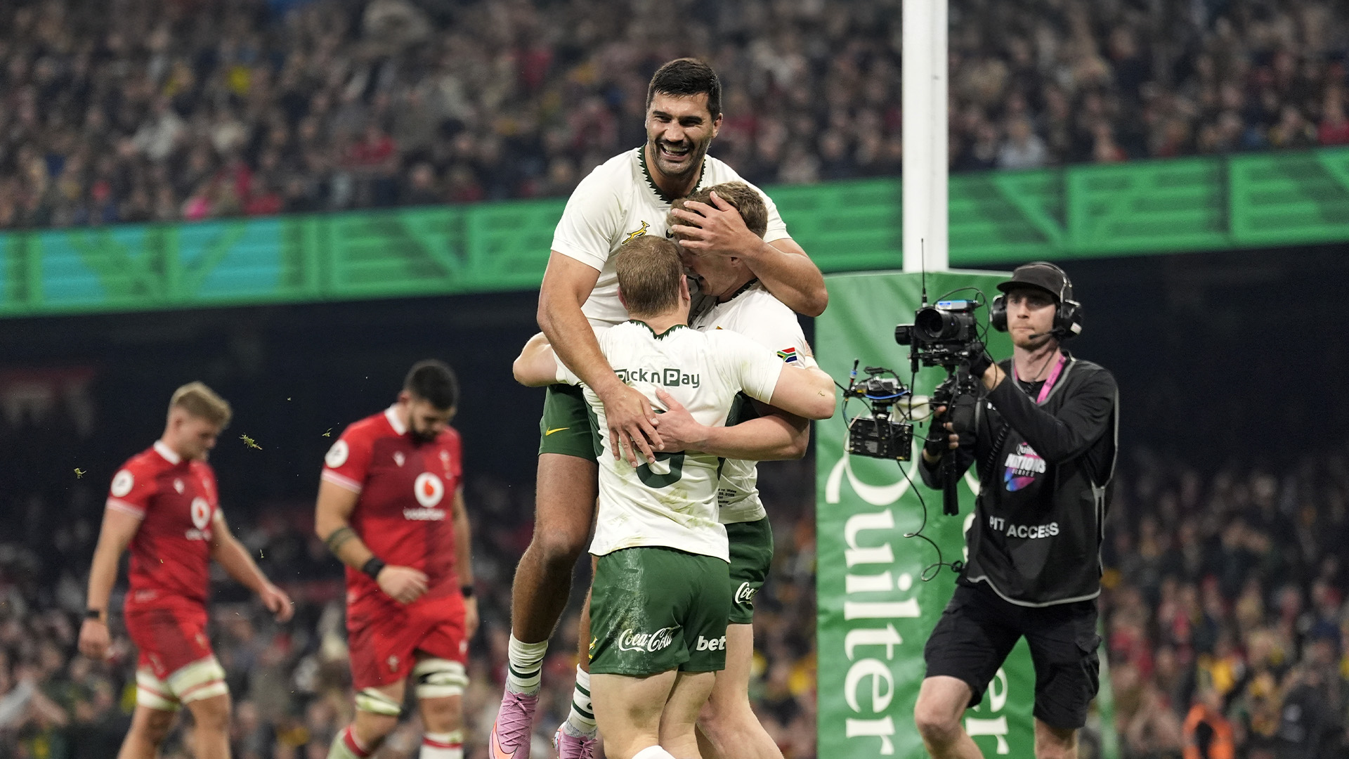 Autumn Nations Series : l'Afrique du Sud atomise le pays de Galles 73-0 !
