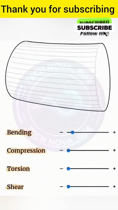 4 Types of Mechanical Stresses Explained _ Bending, Compression, Torsion & Shear _ Mechanical Engin