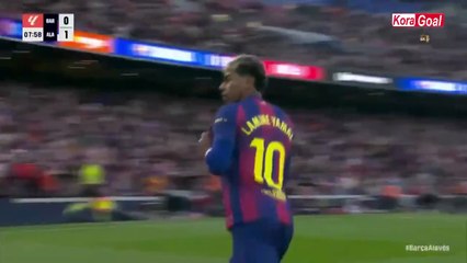 ملخص برشلونة والافيس 3-1 FC BARCELONA vs DEPORTIVO ALAVÉS