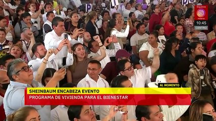 Sheinbaum encabeza en Quintana Roo el Programa de Vivienda para el Bienestar