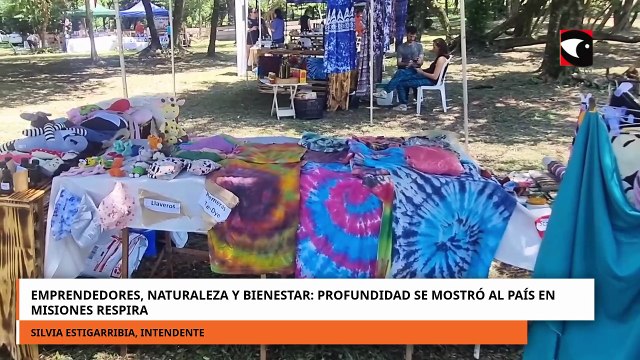 Emprendedores, Naturaleza y bienestar Profundidad se mostró al país en Misiones Respira