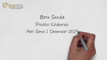 Kode Syair Boru Sunda Hari Senin 1 Desember 2025 #PakTuntung
