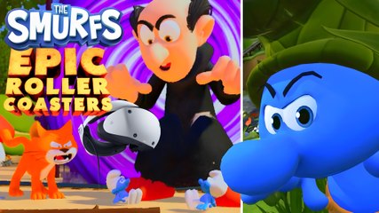 The Smurfs : Epic Roller Coasters Full Gameplay (PS5) (PSVR 2)
