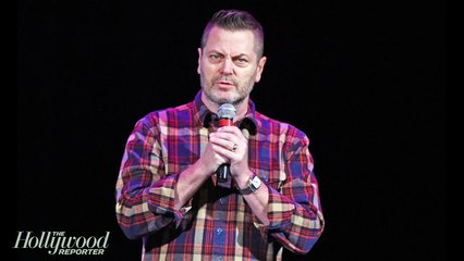 Nick Offerman, Adam Scott and 'Parks and Recreation' Creator Respond After NRA Tweets Amy Poehler GIF | THR News