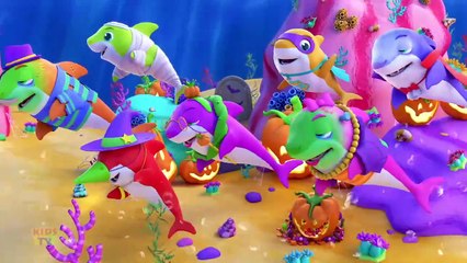 Halloween Baby Shark Song + More Spooky Rhymes for Kids