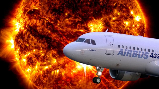 Comment des éruptions solaires ont cloué 6 000 avions A320 d'Airbus au sol