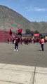 Confira a entrada dos flamenguistas no estádio em Lima