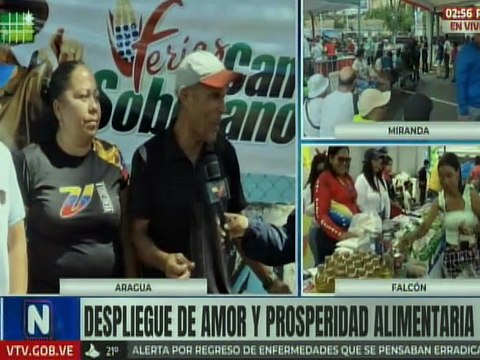 12 mil familias beneficiadas con jornada del Plan Amor y Prosperidad Alimentaria en Aragua