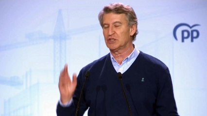 Feijóo llama a manifestarse frente a la corrupción PSOE