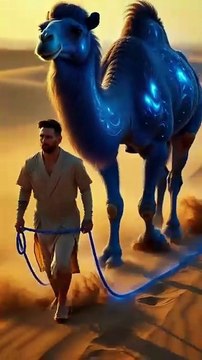 Messi Ronaldo Neymar Mbappé Pull Their Titan Camels 😳🐪