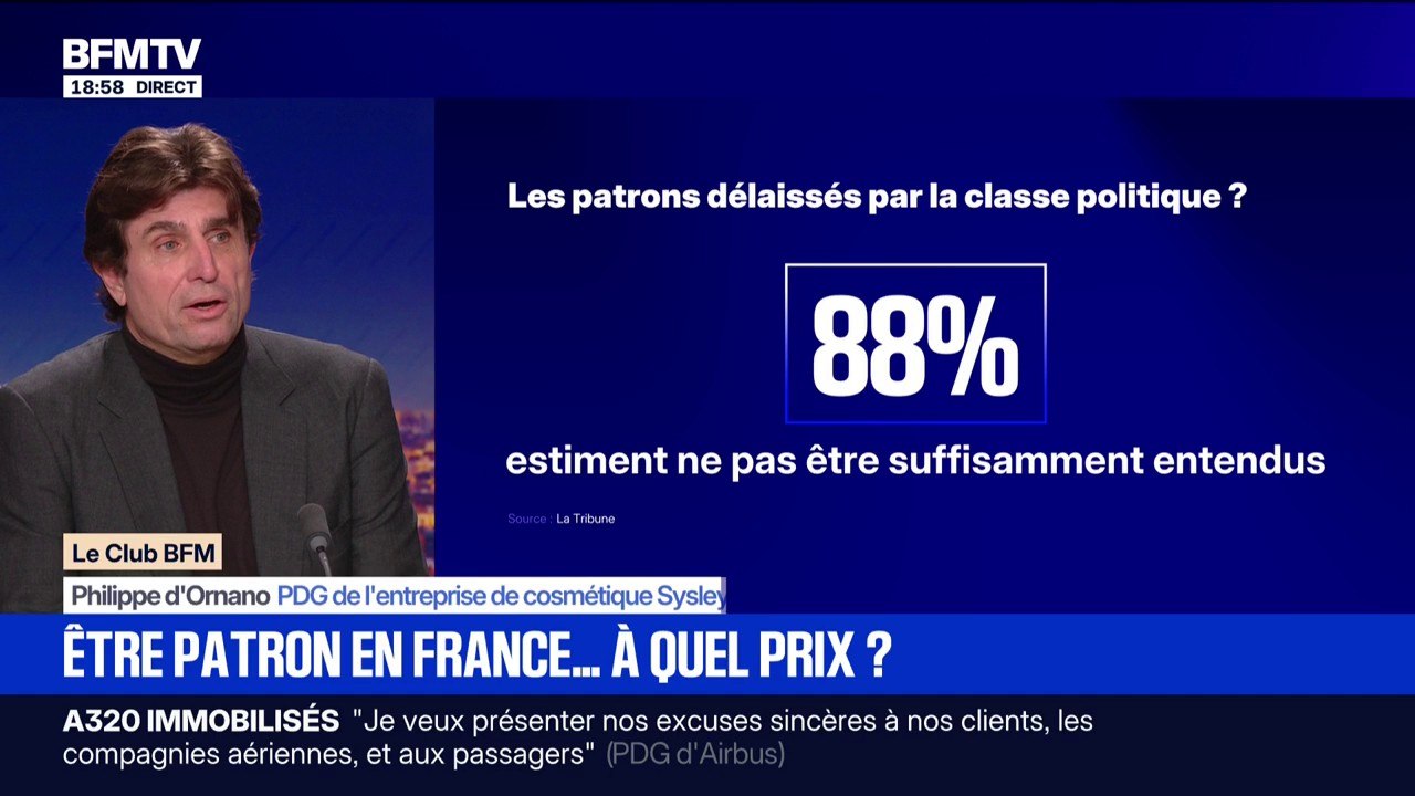 Fiscalité: "En 30 ans, je n'ai jamais vu une telle inquiétude", explique Philippe d'Ornano, PDG de l'entreprise Sysley