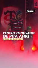 La superbe ovation des supporters toulousains pour la dernière de Pita Ahki sous le maillot Rouge et Noir 🥹