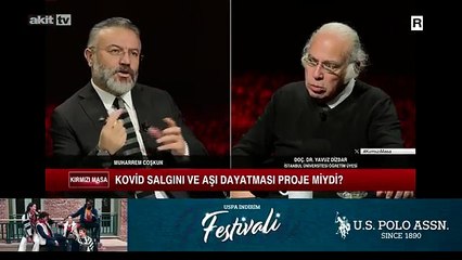 Kovid salgını ve aşı dayatması proje miydi? Yavuz Dizdar Kırmızı Masa’da cevapladı