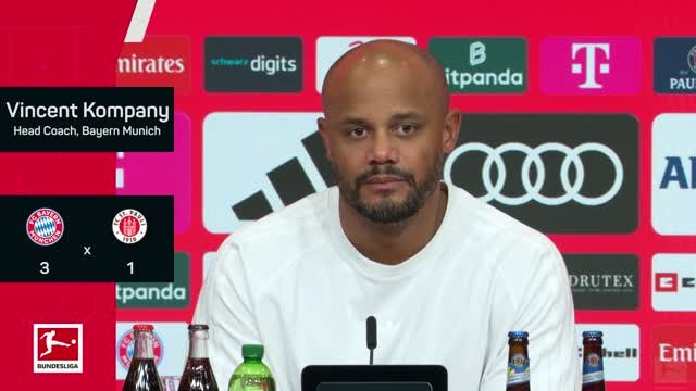 Kompany not concerned about squad size after late drama secures win