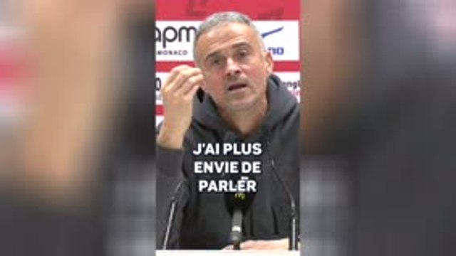 PSG - Luis Enrique : Chevalier a eu beaucoup de chance
