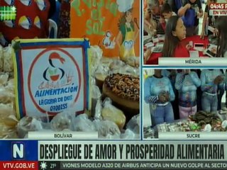 Distribuidas más de 30 toneladas de alimentos en el estado Bolívar