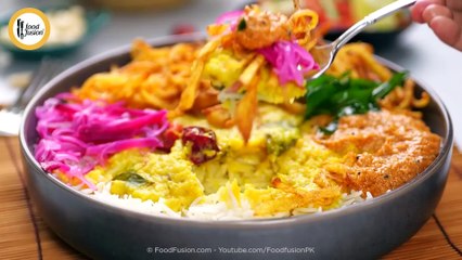 Teekhi Garlic Chutney _ Crispy Potato Chips for Daal Chawal Recipe by Food Fusion