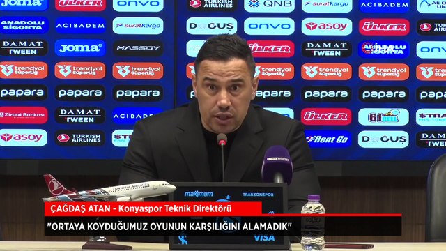 Çağdaş Atan: Ortaya koyduğumuz oyunun karşılığını alamadık
