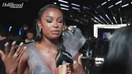 Coco Jones Dishes on Her New Single "Sweep It Up" at the 2024 MTV VMAs | THR Video