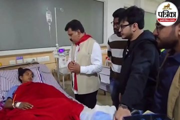 Raipur News: सुकमा नक्सल आईईडी ब्लास्ट में घायल महिला कांस्टेबल से मिले गृहमंत्री