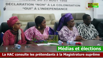 La HAC consulte les prétendants à la Magistrature suprême