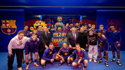 El Barcelona de Flick se impone en Camp Nou; celebran la victoria y grandeza del club