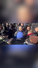 Protesters clash with police on Canal Street, block garage with ICE agents inside