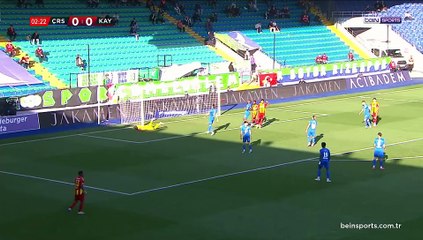 ÖZET  Çaykur Rizespor 0-1 Zecorner Kayserispor