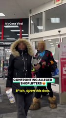 They just walked right out the store… 😡