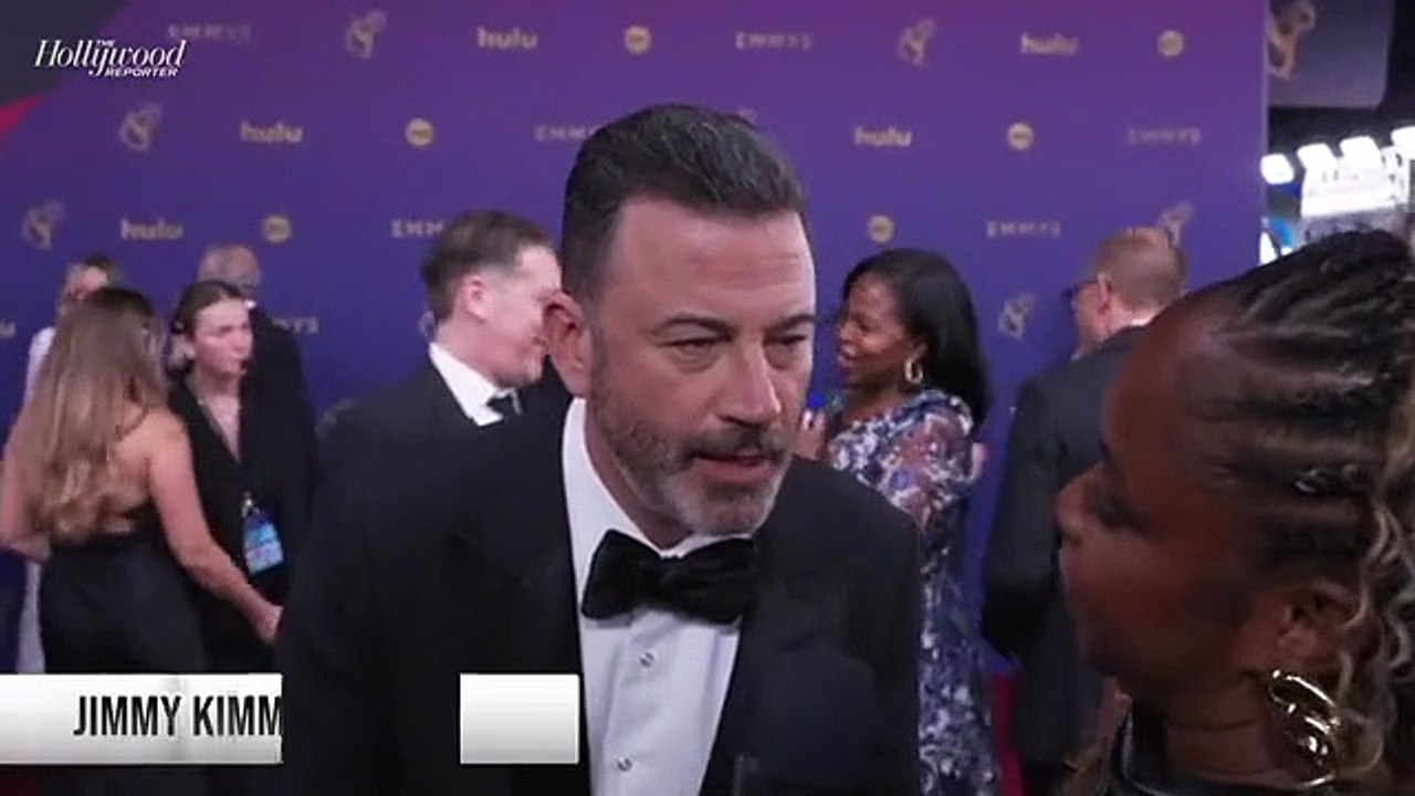Jimmy Kimmel Talks Upcoming Presidential Election: "Doing Whatever I Can to Help" | Emmys 2024