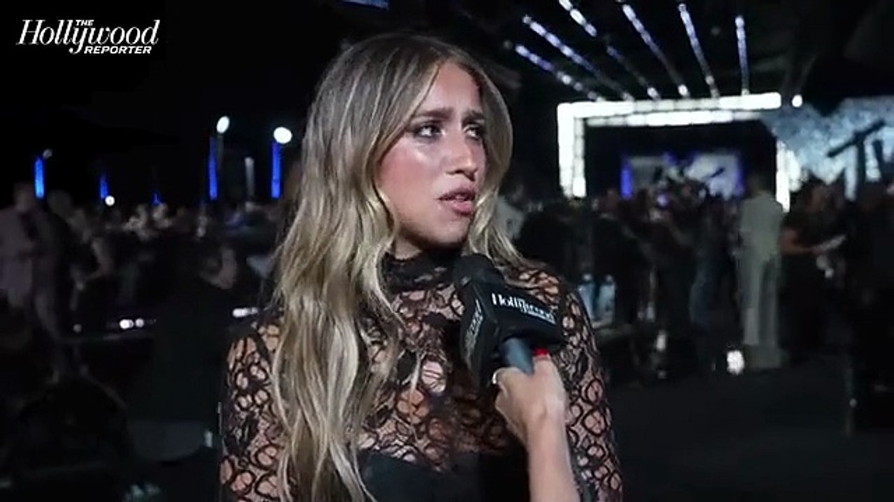 Tate McRae Reacts to Britney Spears Comparisons at the MTV VMAs | THR Video