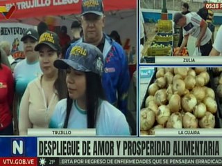 Plan Amor y Prosperidad Alimentaria distribuye más de 1.600 toneladas de víveres y proteínas en Trujillo