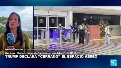 Informe desde Caracas: Cancillería venezolana rechaza declaraciones de Trump sobre el "cierre" del espacio aéreo