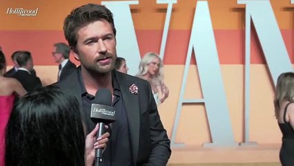 Brandon Sklenar on 'It Ends With Us': "Remember Why We Made This Film" | Vanity Fair Oscars Party