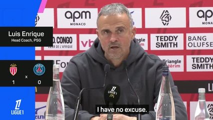 Monaco defeat a 'very bad night' for PSG - Enrique